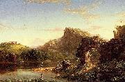 Thomas Cole Italian Sunset oil painting artist